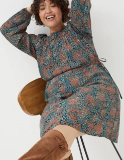 Taylor Textured Spot Dress