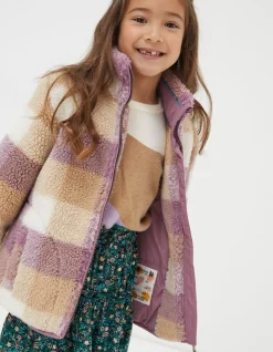 Teddy Check Coat