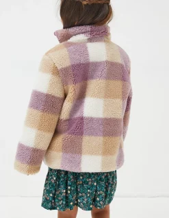 Teddy Check Coat