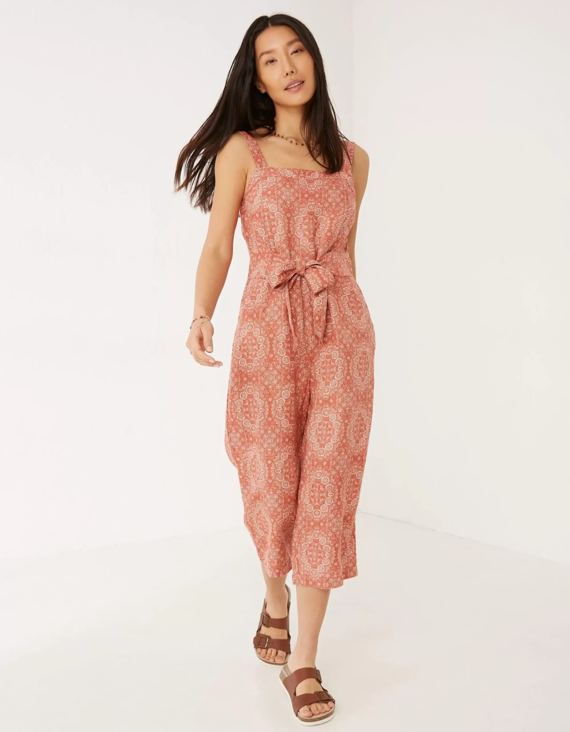 Terra Linen Blend Jumpsuit