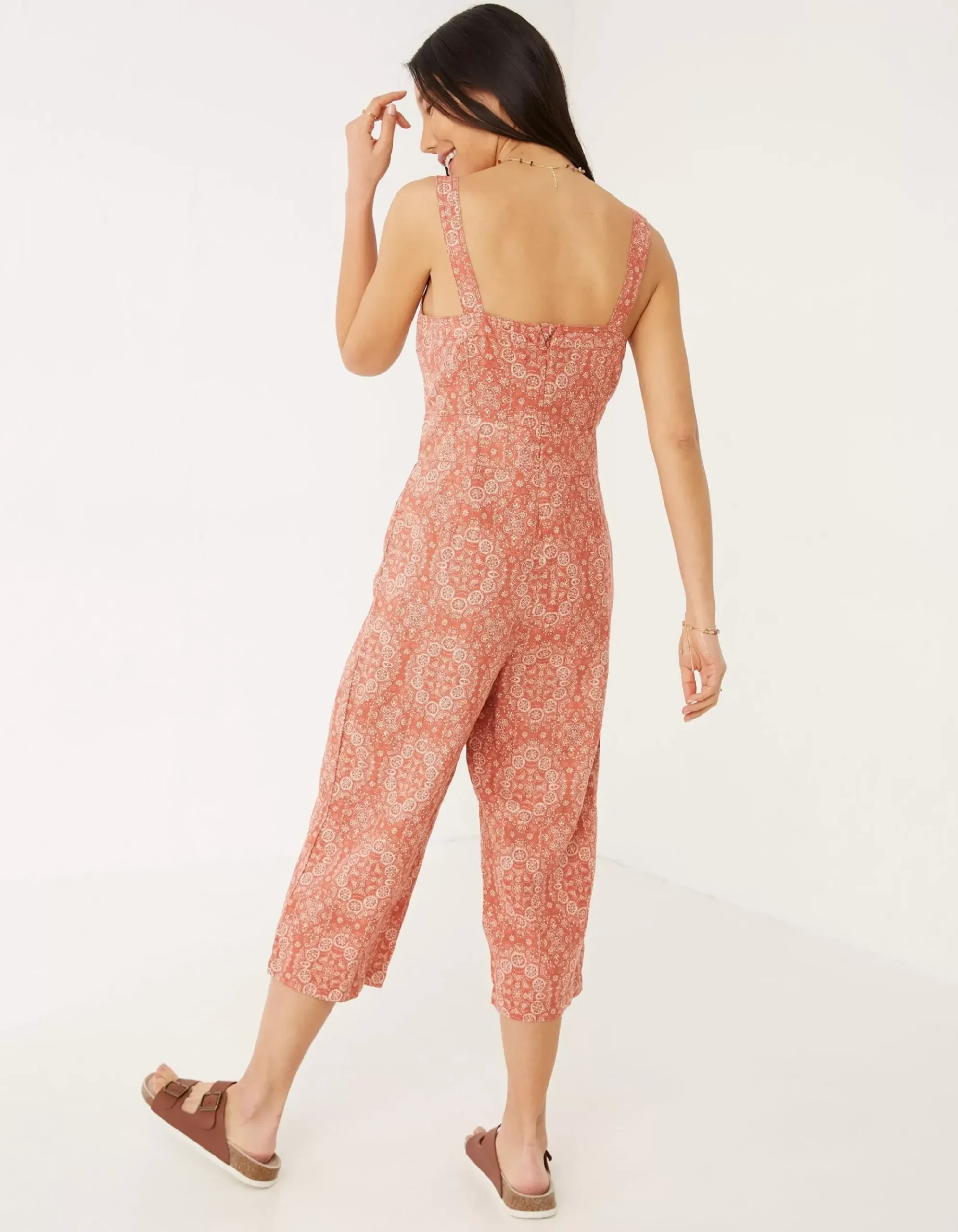 Terra Linen Blend Jumpsuit