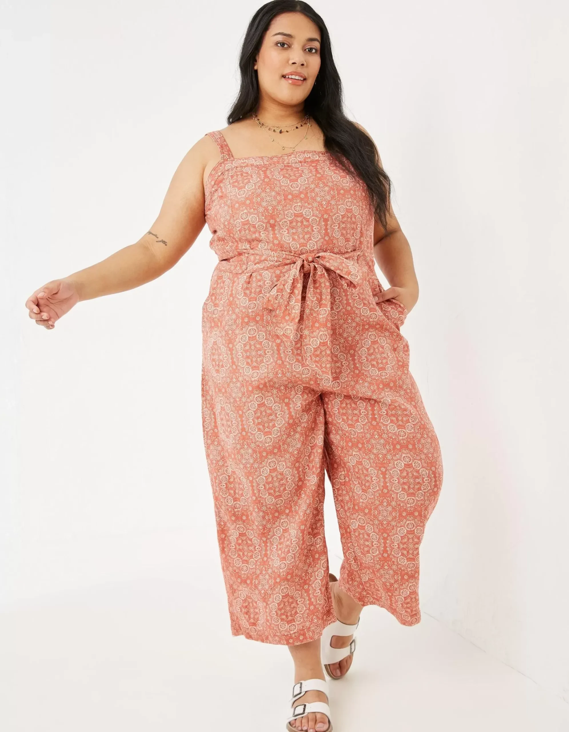 Terra Linen Blend Jumpsuit