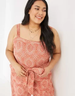 Terra Linen Blend Jumpsuit