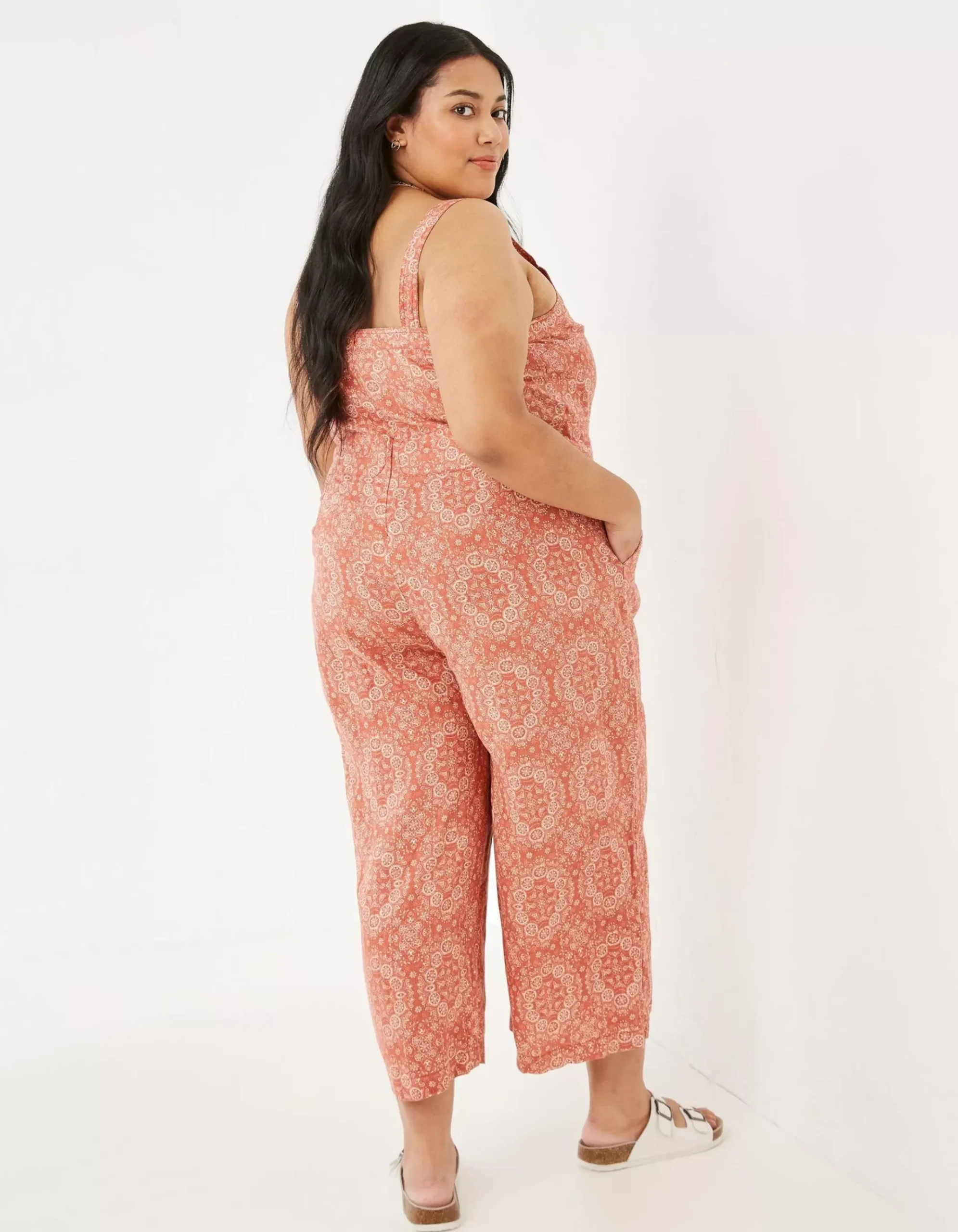 Terra Linen Blend Jumpsuit