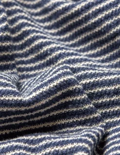 Textured Stripe Crew