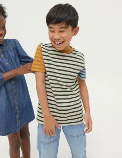 Textured Stripe T-Shirt
