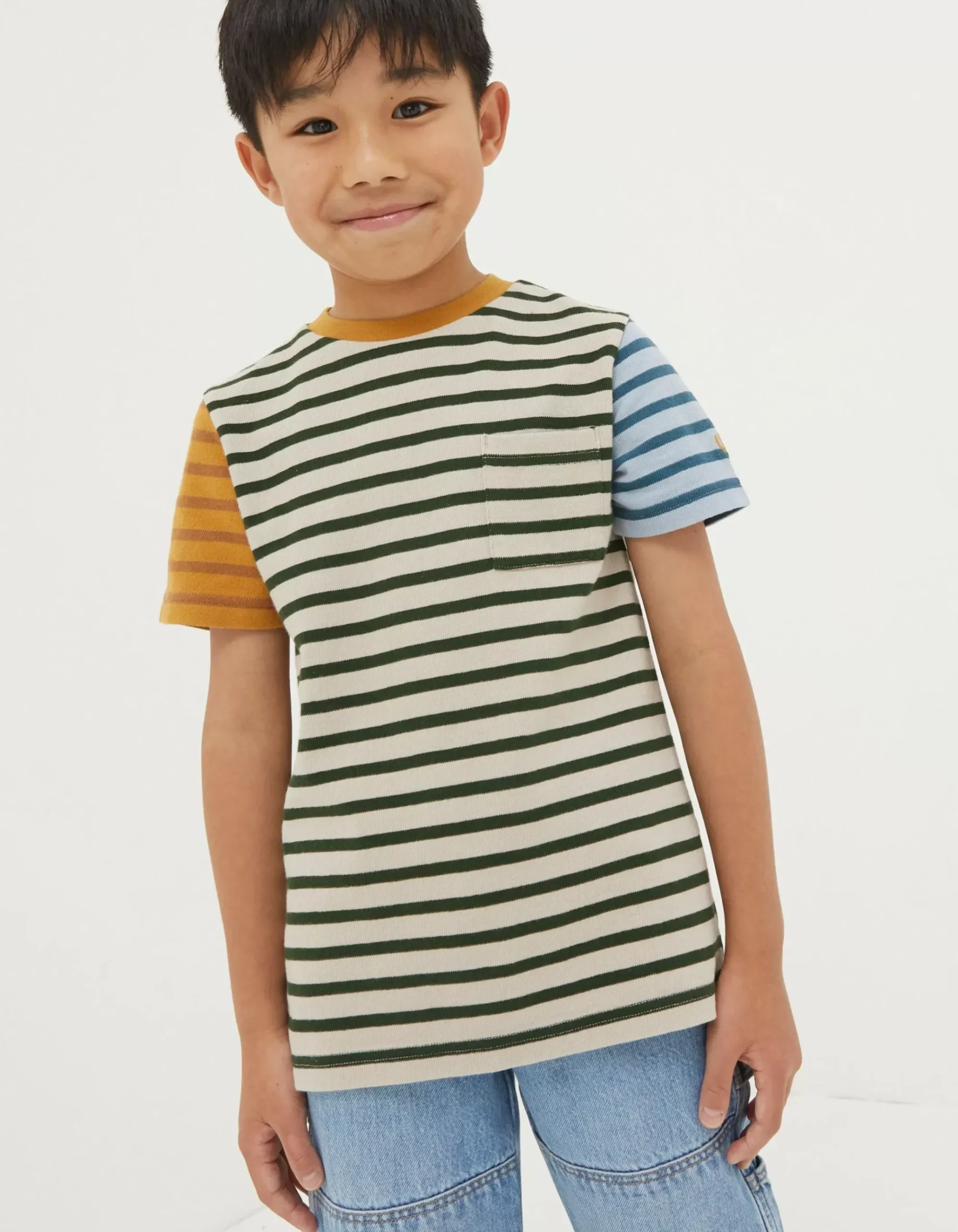 Textured Stripe T-Shirt