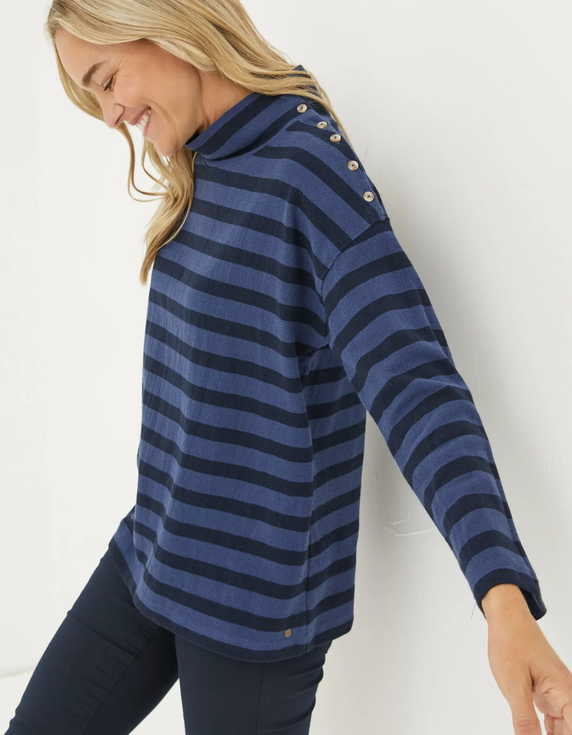 Thayer Funnel Stripe Sweatshirt