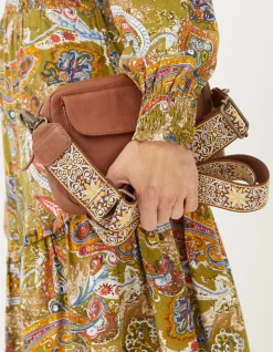 The Oslo Camera Bag Ornate Strap