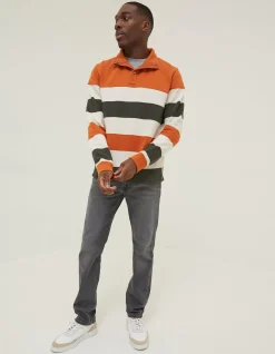 Thorpe Rugby Stripe Half Neck