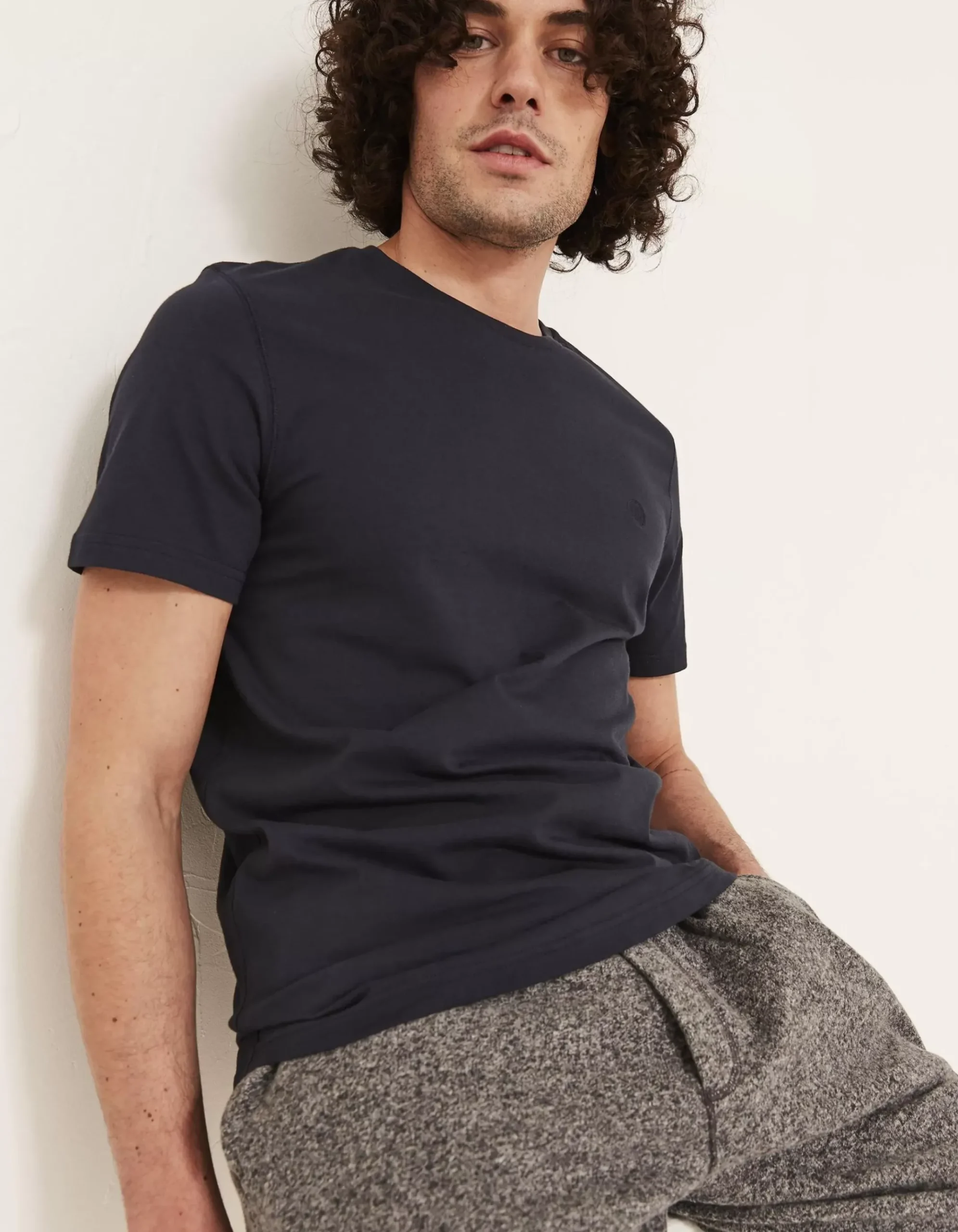 Three Pack Crew Neck T-Shirts