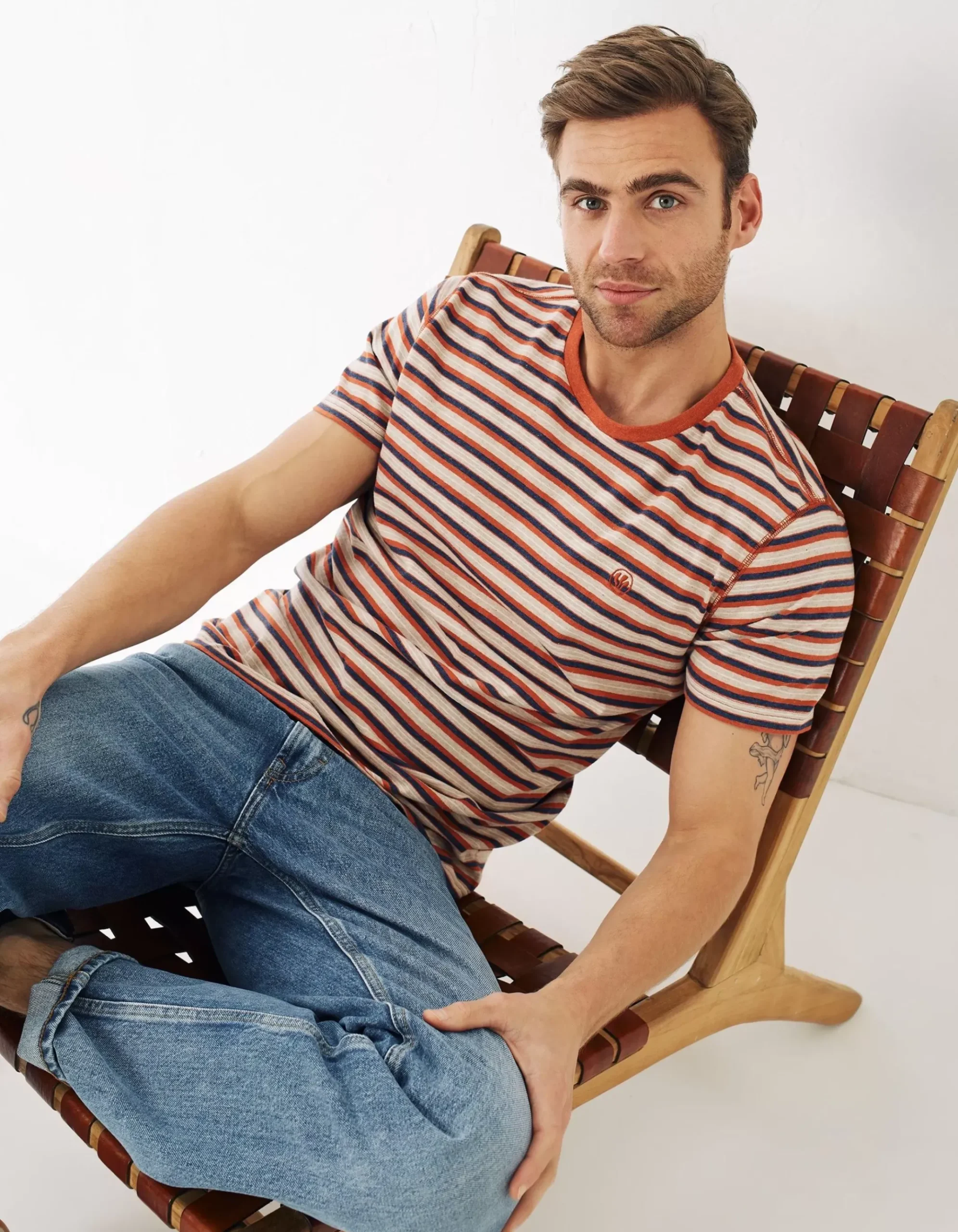 Three Pack Stripe T-Shirts