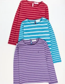 Three Pack Stripe T-Shirts