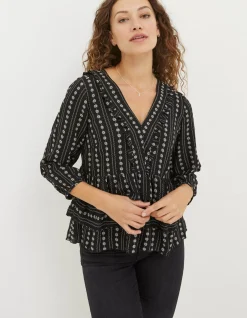 Tibby Frill Floral Blouse