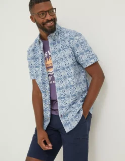 Tile Print Shirt