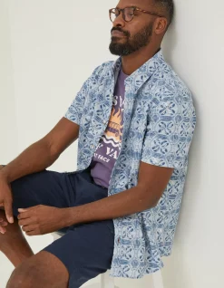 Tile Print Shirt