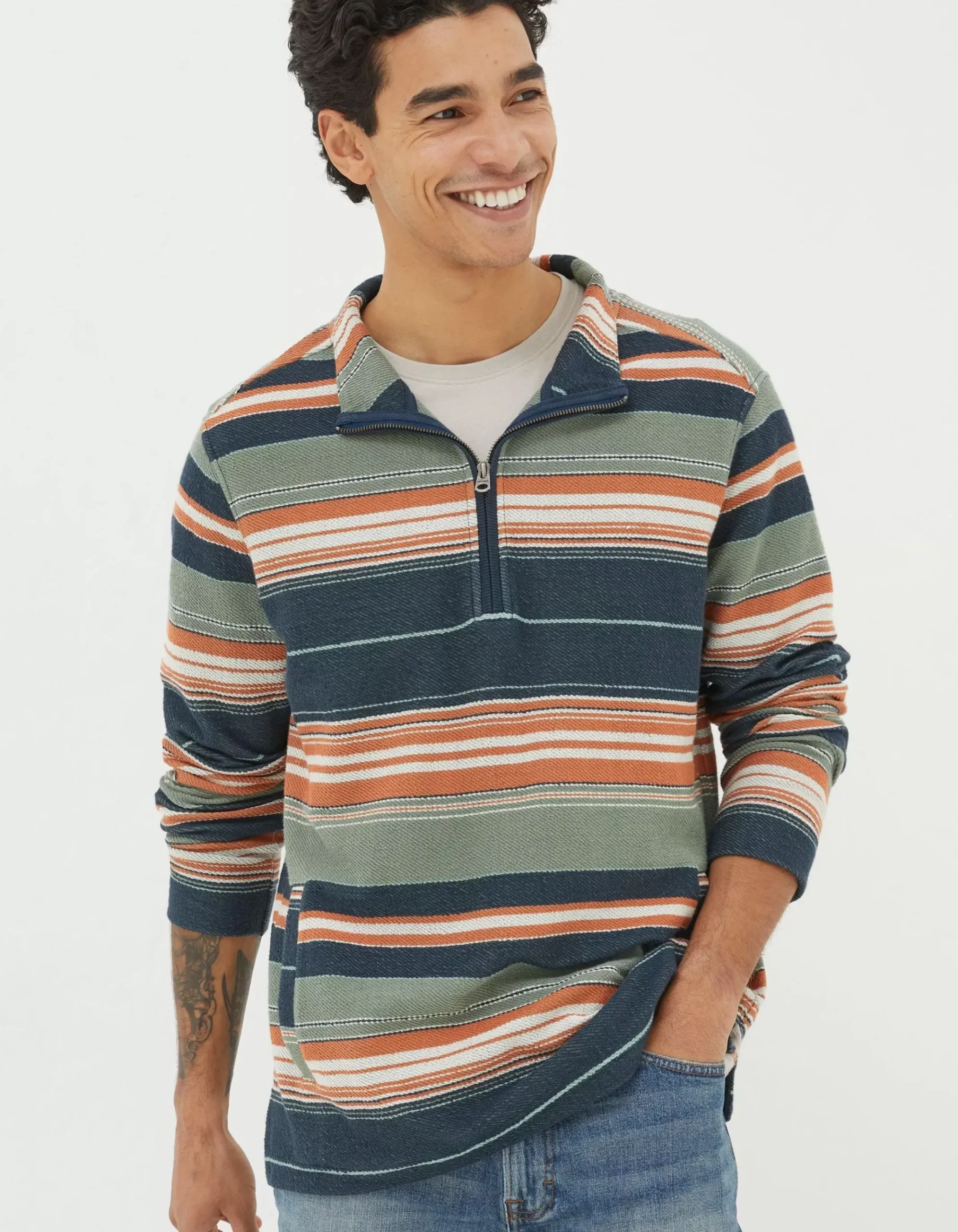 Trescowe Half Neck Sweatshirt