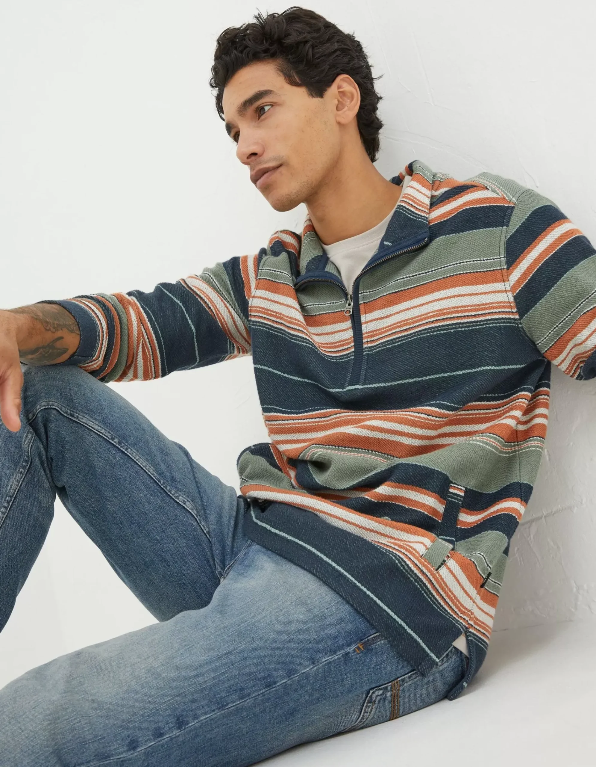 Trescowe Half Neck Sweatshirt