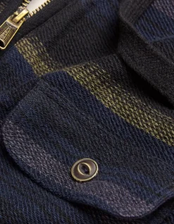 Trescowe Stripe Half Zip Hoodie