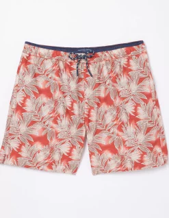 Trevose Leaf Print Swim Shorts