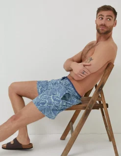 Trevose Palm Print Swim Shorts