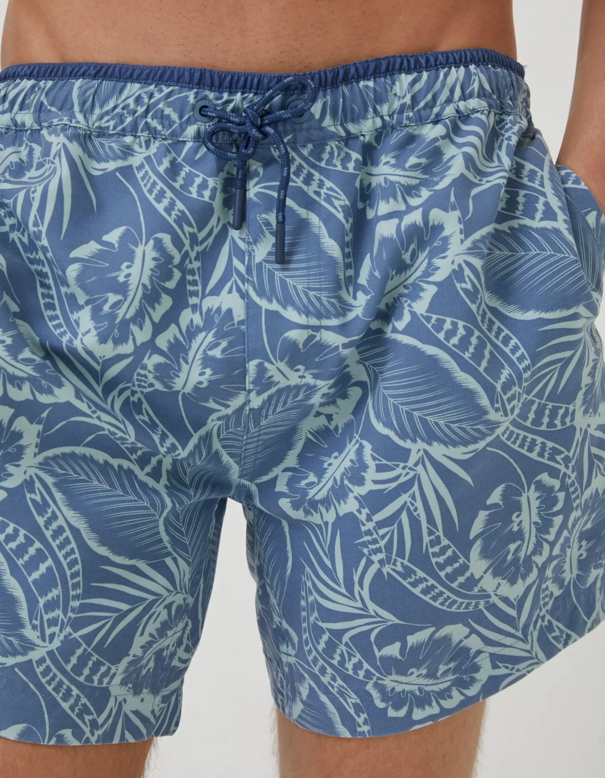 Trevose Palm Print Swim Shorts