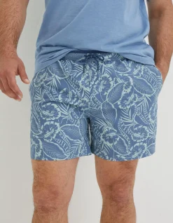Trevose Palm Print Swim Shorts
