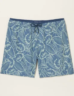 Trevose Palm Print Swim Shorts