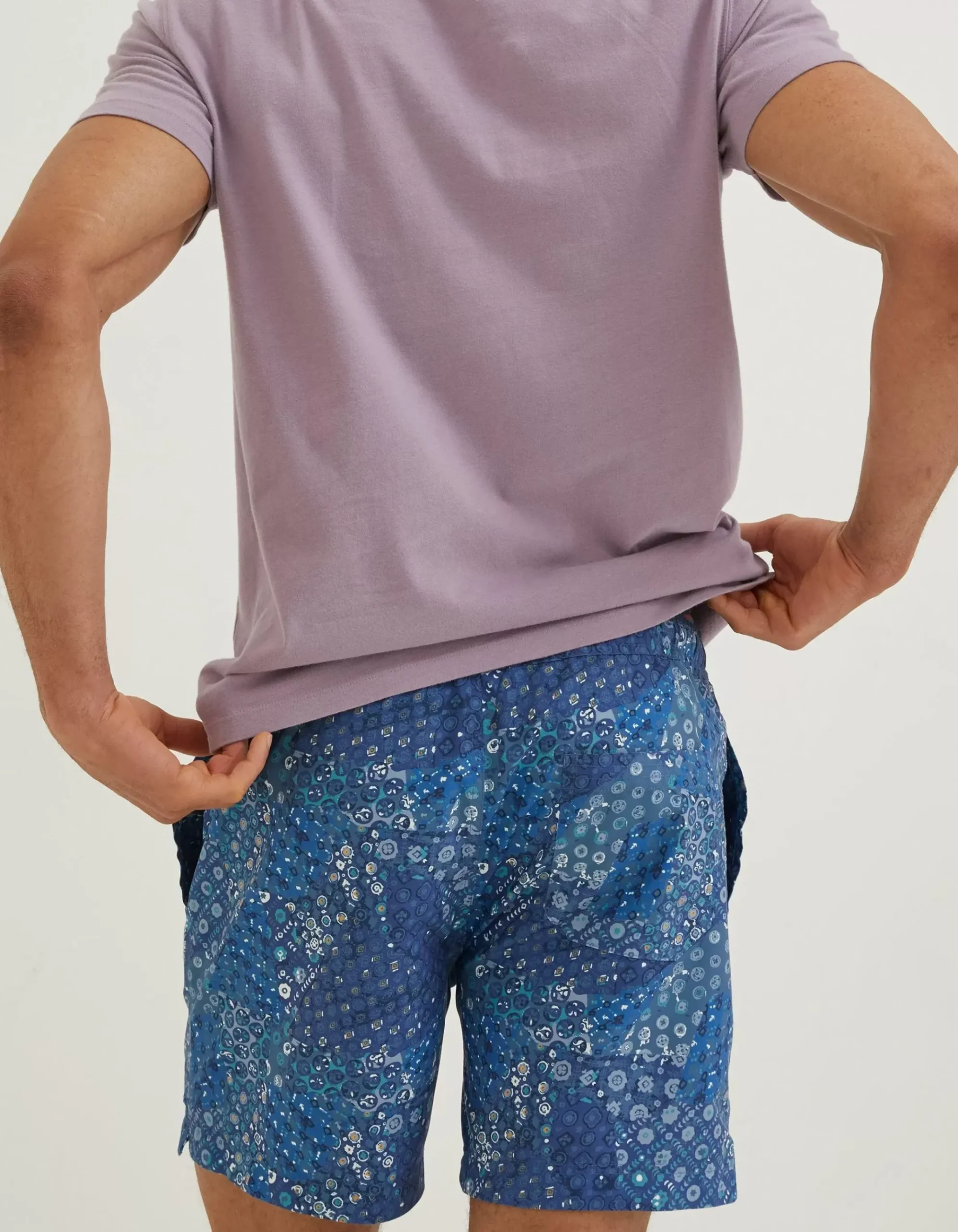 Trevose Patchwork Swim Shorts