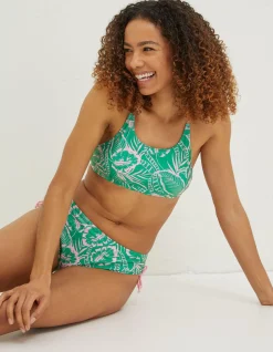 Tropical Leaves Bikini Bottoms