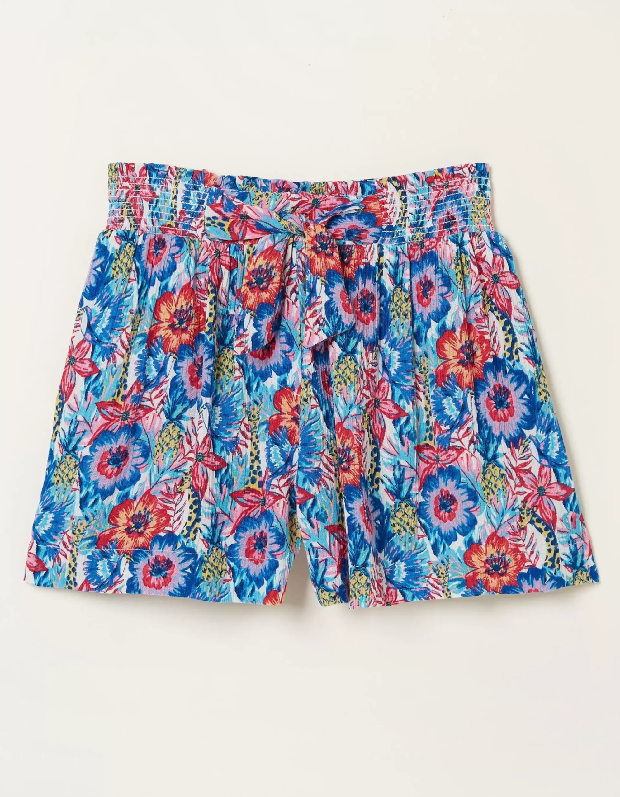Tropical Print Flippy Shorts