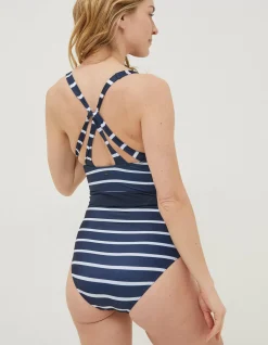 Tummy Control Breton Swimsuit
