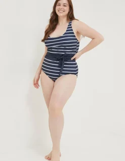 Tummy Control Breton Swimsuit