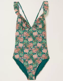 Tummy Control Paradise Frill Swimsuit