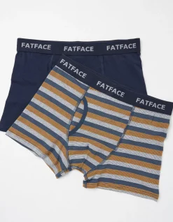 Two Pack Dorset Stripe Boxers