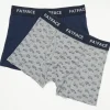 Two Pack Land Rover Print Boxers