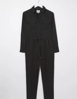 Una Long Sleeve Utility Jumpsuit