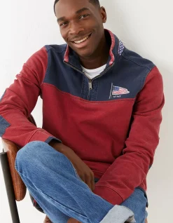 Usa Airlie Yoke Sweatshirt