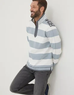 Usa Block Stripe Airlie Sweatshirt