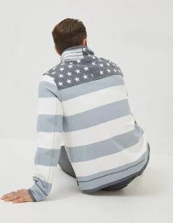 Usa Block Stripe Airlie Sweatshirt