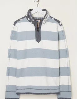 Usa Block Stripe Airlie Sweatshirt