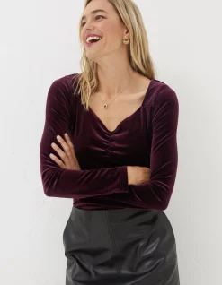 Valerie Velvet Top