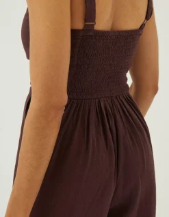 Vic Linen Jumpsuit