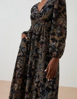 Victoria Floral Midi Dress