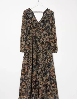 Victoria Floral Midi Dress