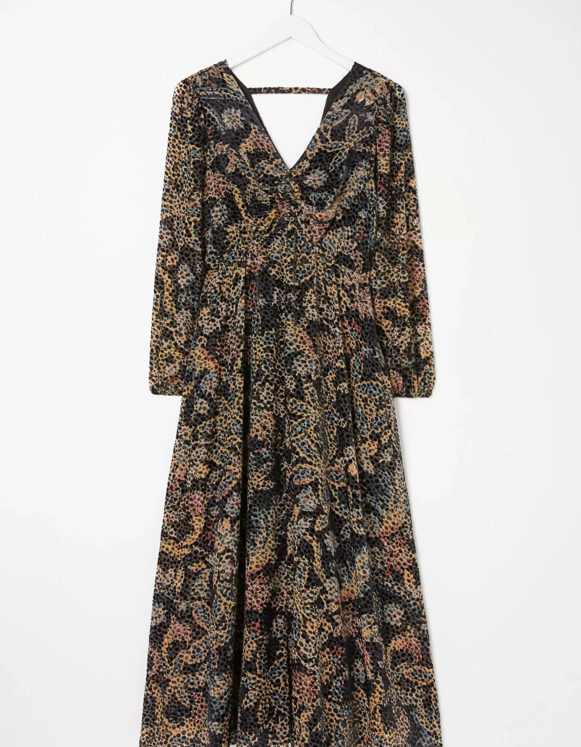 Victoria Floral Midi Dress