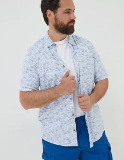 Vintage Tile Print Shirt