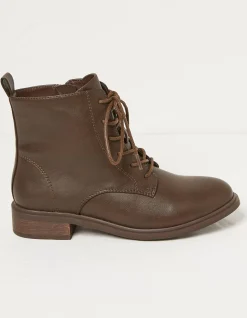 Vivi Lace Up Ankle Boots
