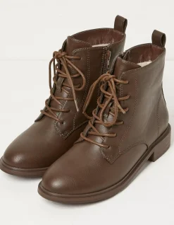 Vivi Lace Up Ankle Boots