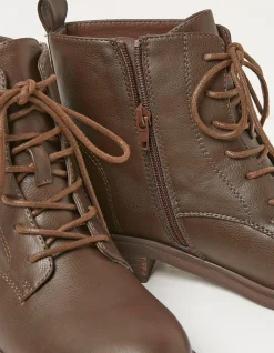 Vivi Lace Up Ankle Boots